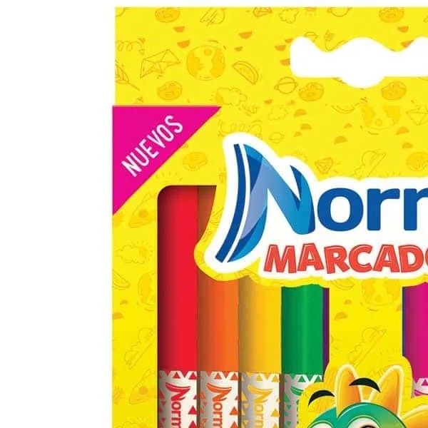 MARCADOR AGUA DELG. ESTUCHE C24 PZAS LAVABLE 544609 NORMA